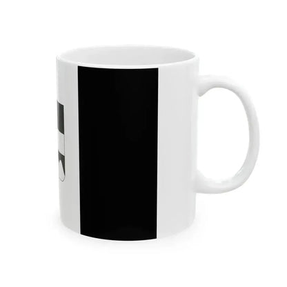 Blankenberge vlag (Belgium) White Coffee Mug - Go Mug Yourself