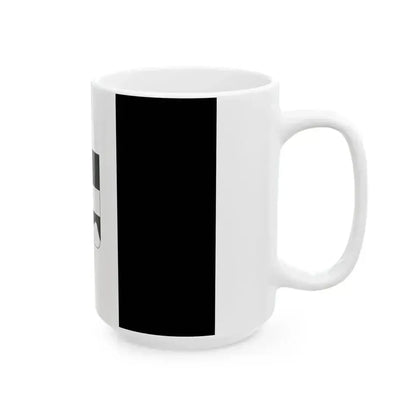 Blankenberge vlag (Belgium) White Coffee Mug - Go Mug Yourself