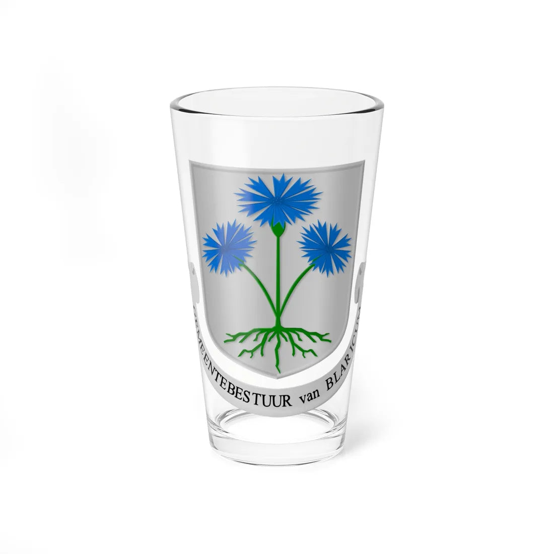 Blaricum wapen (Netherlands) (Coat of Arms) Pint Glass 16oz - Go Mug Yourself