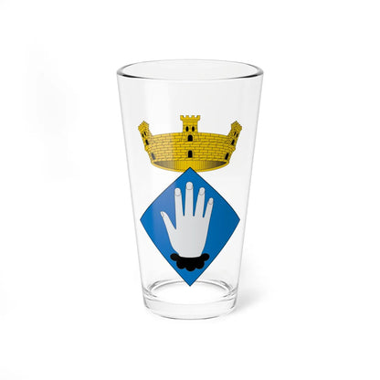 Blasó dAlmatret (Spain) (Coat of Arms) Pint Glass 16oz 16oz - Go Mug Yourself