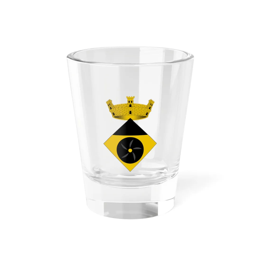 Blasó del Molar (Spain) (Coat of Arms) Shot Glass 1.5oz 1.5oz - Go Mug Yourself
