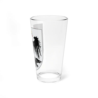 Blasón de la Bandera de Buenos Aires TVH (Equatorial Guinea) (Coat of Arms) Pint Glass 16oz - Go Mug Yourself