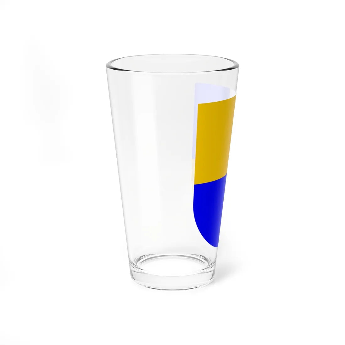 Blasón de la familia Manfredi (Spain) (Coat of Arms) Pint Glass 16oz - Go Mug Yourself