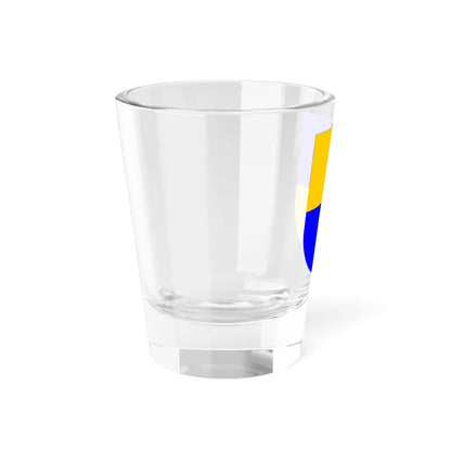 Blasón de la familia Manfredi (Spain) (Coat of Arms) Shot Glass 1.5oz - Go Mug Yourself