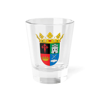 Blasón de Pedro Muñoz (Spain) (Coat of Arms) Shot Glass 1.5oz 1.5oz - Go Mug Yourself