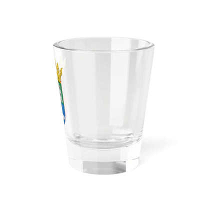 Blasón de Pedro Muñoz (Spain) (Coat of Arms) Shot Glass 1.5oz - Go Mug Yourself