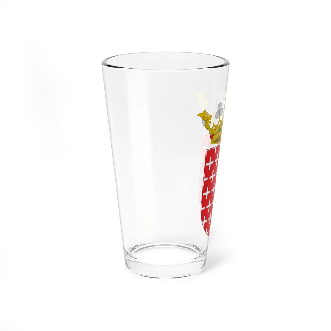 Blasón del Marquesado de Castell de Torrent (Spain) (Coat of Arms) Pint Glass 16oz - Go Mug Yourself