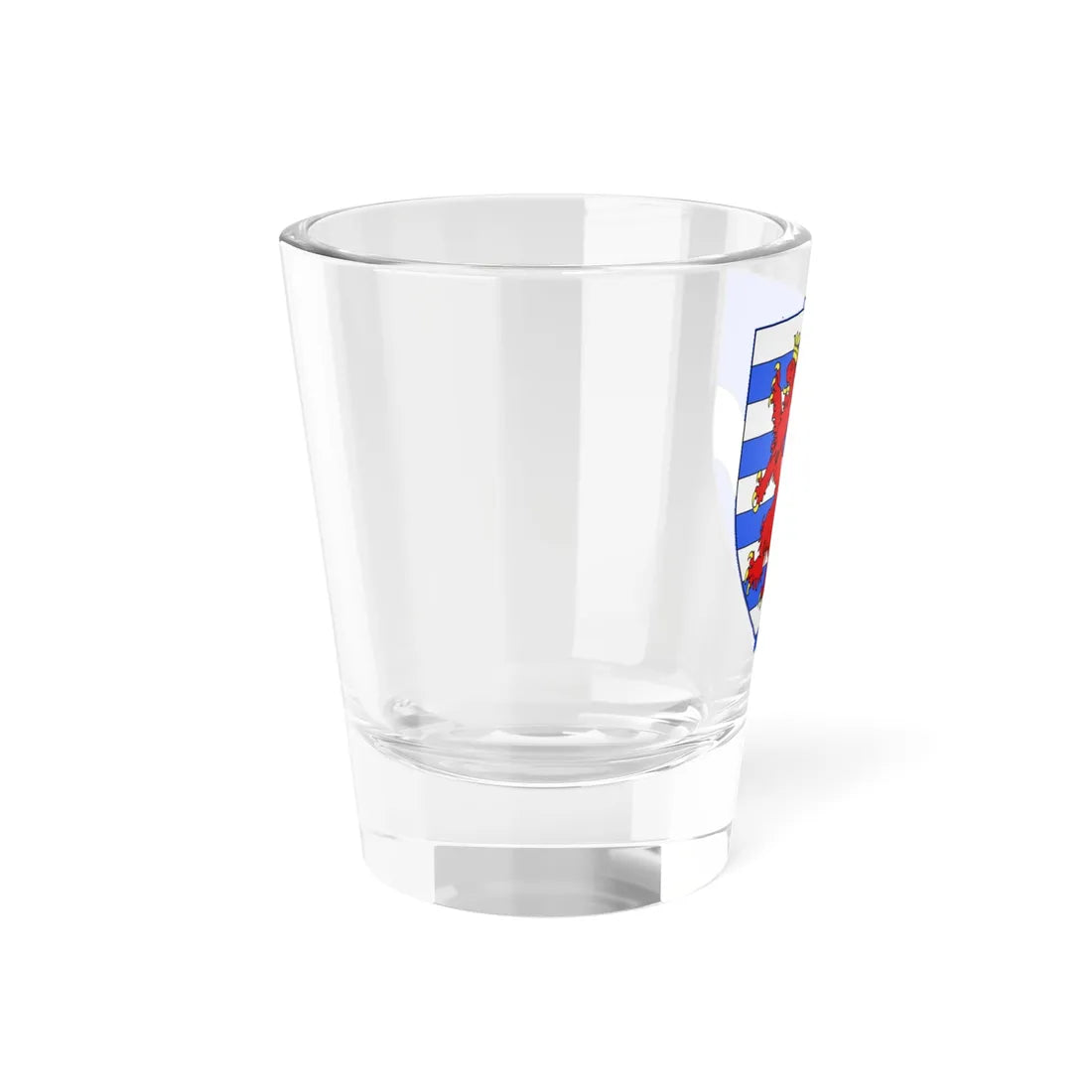 Blason Amblève (Belgium) (Coat of Arms) Shot Glass 1.5oz - Go Mug Yourself