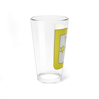 Blason André de Spirlet (Belgium) (Coat of Arms) Pint Glass 16oz - Go Mug Yourself