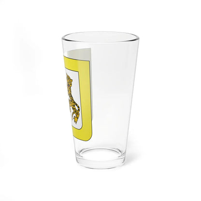 Blason André de Spirlet (Belgium) (Coat of Arms) Pint Glass 16oz - Go Mug Yourself