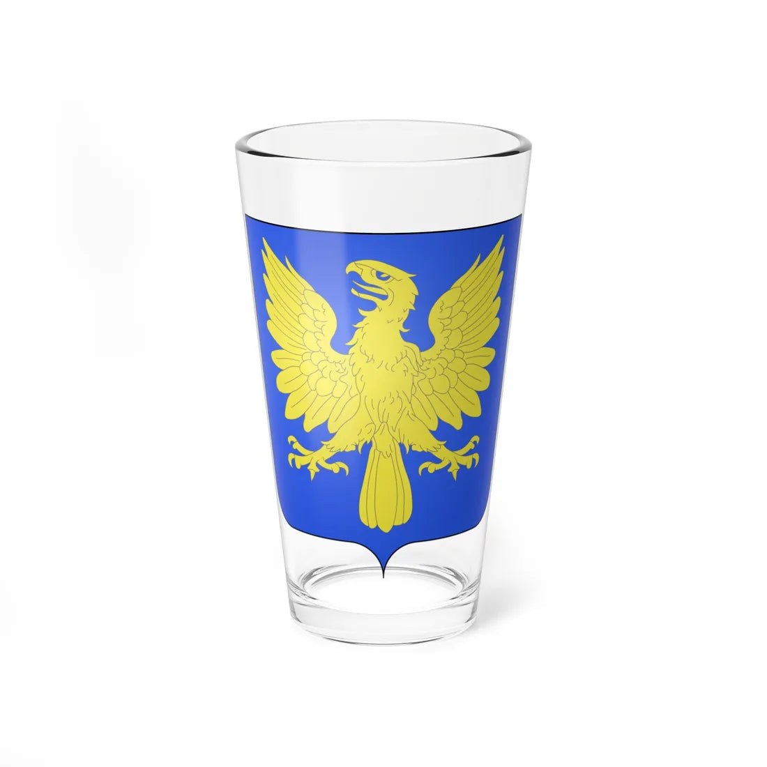 Blason Arendonk (Belgium) (Coat of Arms) Pint Glass 16oz 16oz - Go Mug Yourself