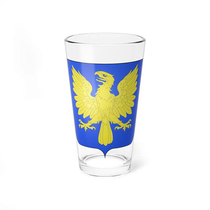 Blason Arendonk (Belgium) (Coat of Arms) Pint Glass 16oz - Go Mug Yourself