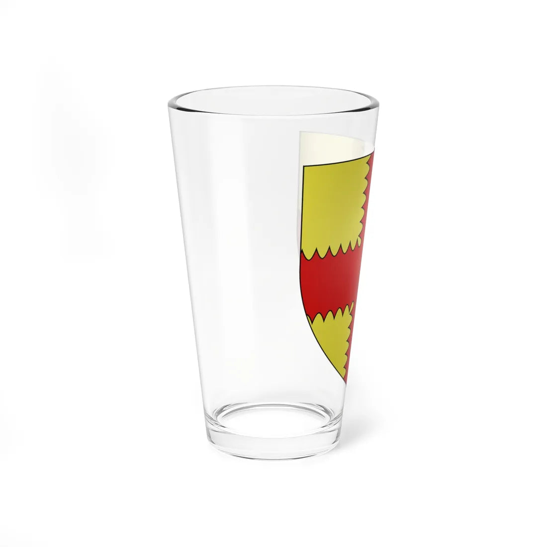 Blason Artres 59 (France) (Coat of Arms) Pint Glass 16oz - Go Mug Yourself