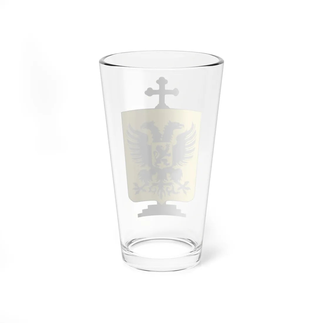 Blason AthBelgique (Belgium) (Coat of Arms) Pint Glass 16oz - Go Mug Yourself