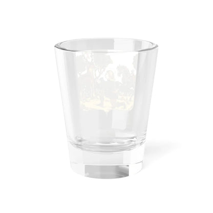 Blason Aubel (Belgium) (Coat of Arms) Shot Glass 1.5oz - Go Mug Yourself