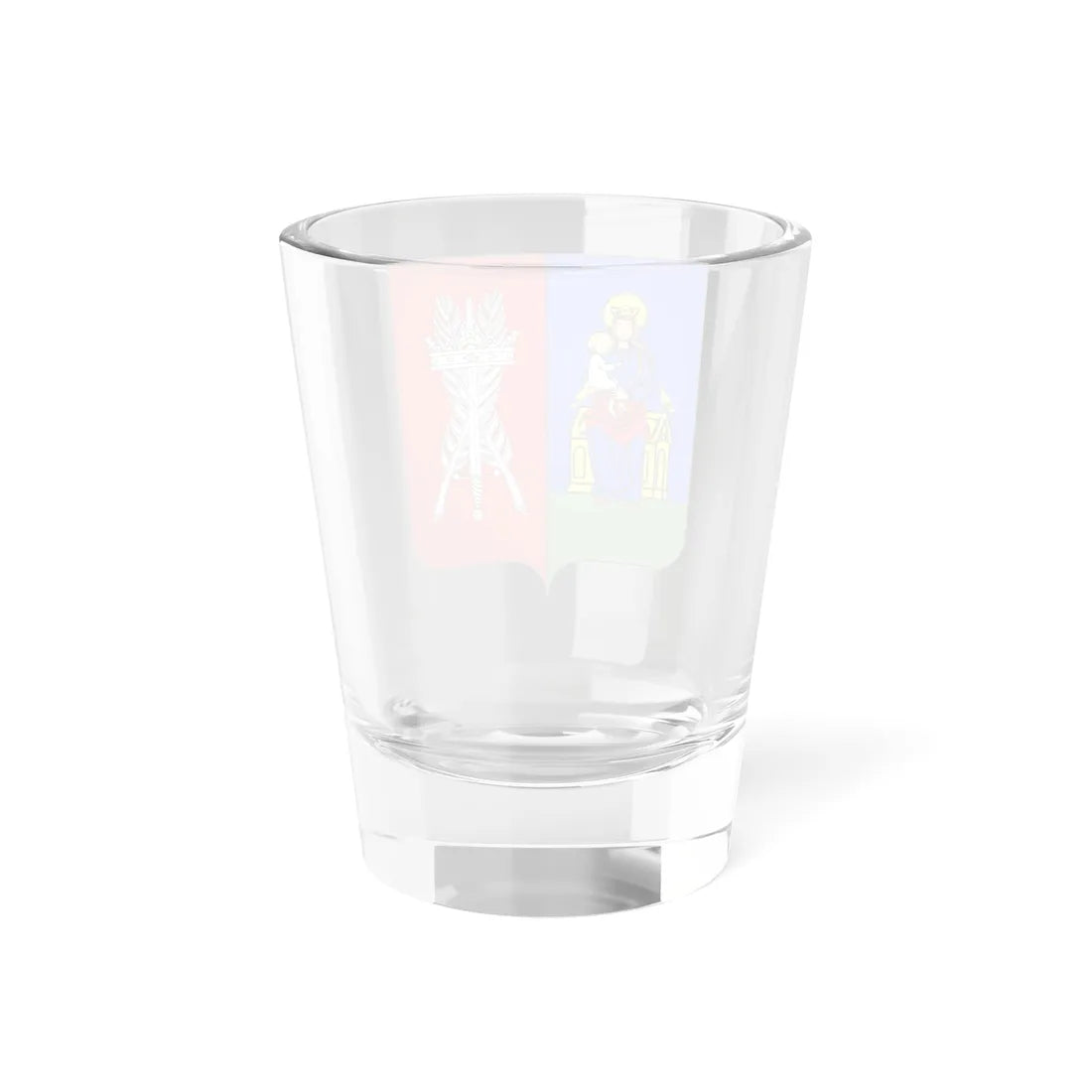 Blason Auderghem (Belgium) (Coat of Arms) Shot Glass 1.5oz - Go Mug Yourself