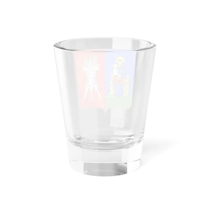 Blason Auderghem (Belgium) (Coat of Arms) Shot Glass 1.5oz - Go Mug Yourself