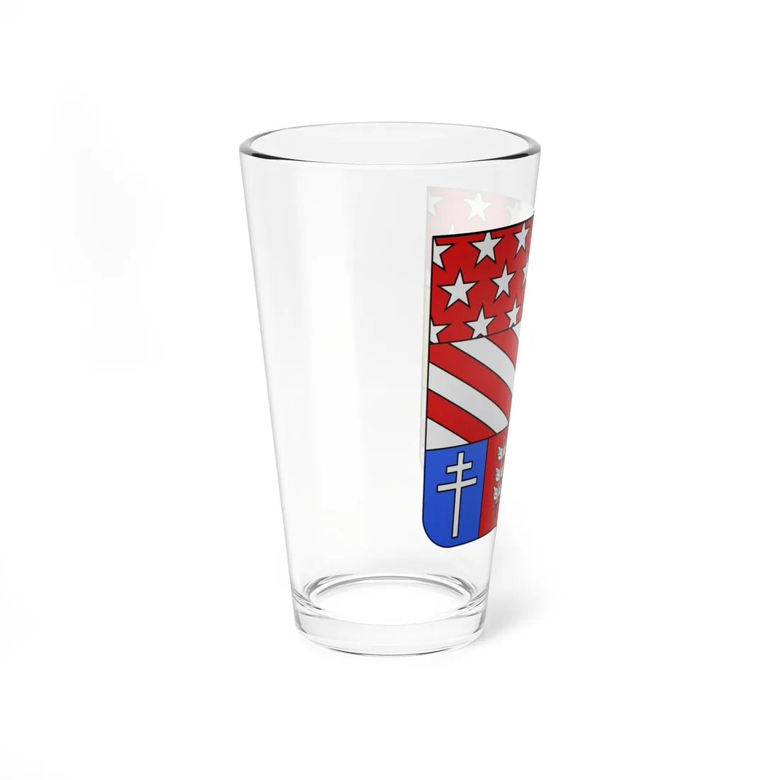Blason Auguste Frédéric Louis Viesse de Marmont 1774-1852 duc de Raguse (France) (Coat of Arms) Pint Glass 16oz - Go Mug Yourself