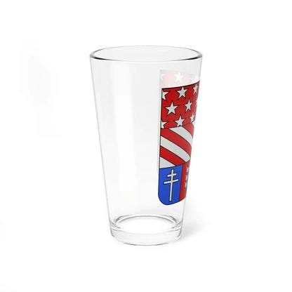 Blason Auguste Frédéric Louis Viesse de Marmont 1774-1852 duc de Raguse (France) (Coat of Arms) Pint Glass 16oz - Go Mug Yourself