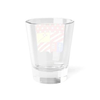 Blason Auguste Frédéric Louis Viesse de Marmont 1774-1852 duc de Raguse (France) (Coat of Arms) Shot Glass 1.5oz - Go Mug Yourself