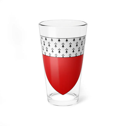 Blason Avelin 59 (France) (Coat of Arms) Pint Glass 16oz 16oz - Go Mug Yourself