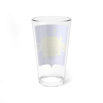 Blason binche moderne (Belgium) (Coat of Arms) Pint Glass 16oz - Go Mug Yourself