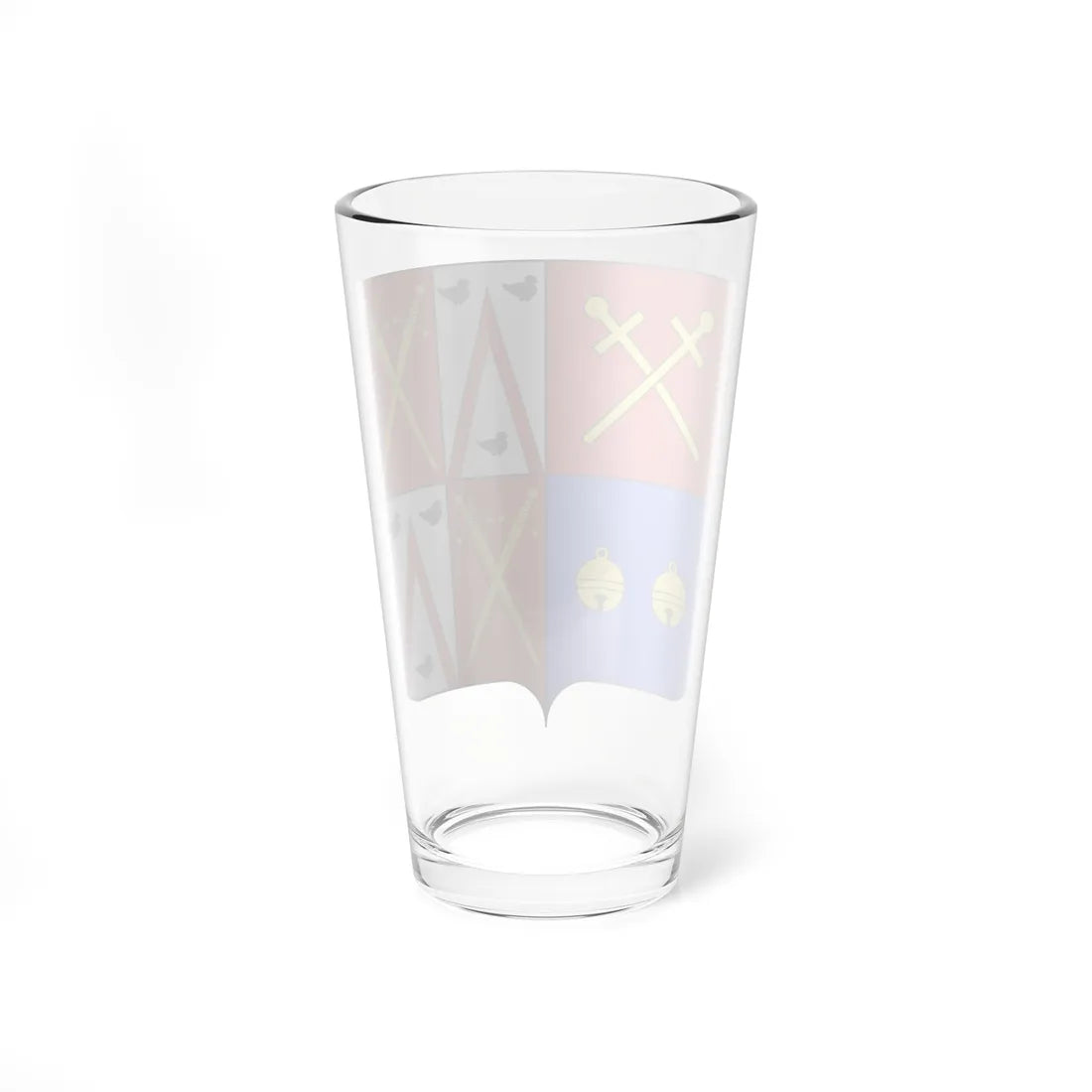 Blason Boechout (Belgium) (Coat of Arms) Pint Glass 16oz - Go Mug Yourself