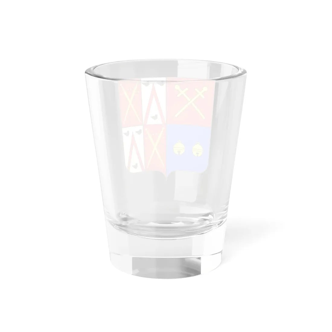 Blason Boechout (Belgium) (Coat of Arms) Shot Glass 1.5oz - Go Mug Yourself
