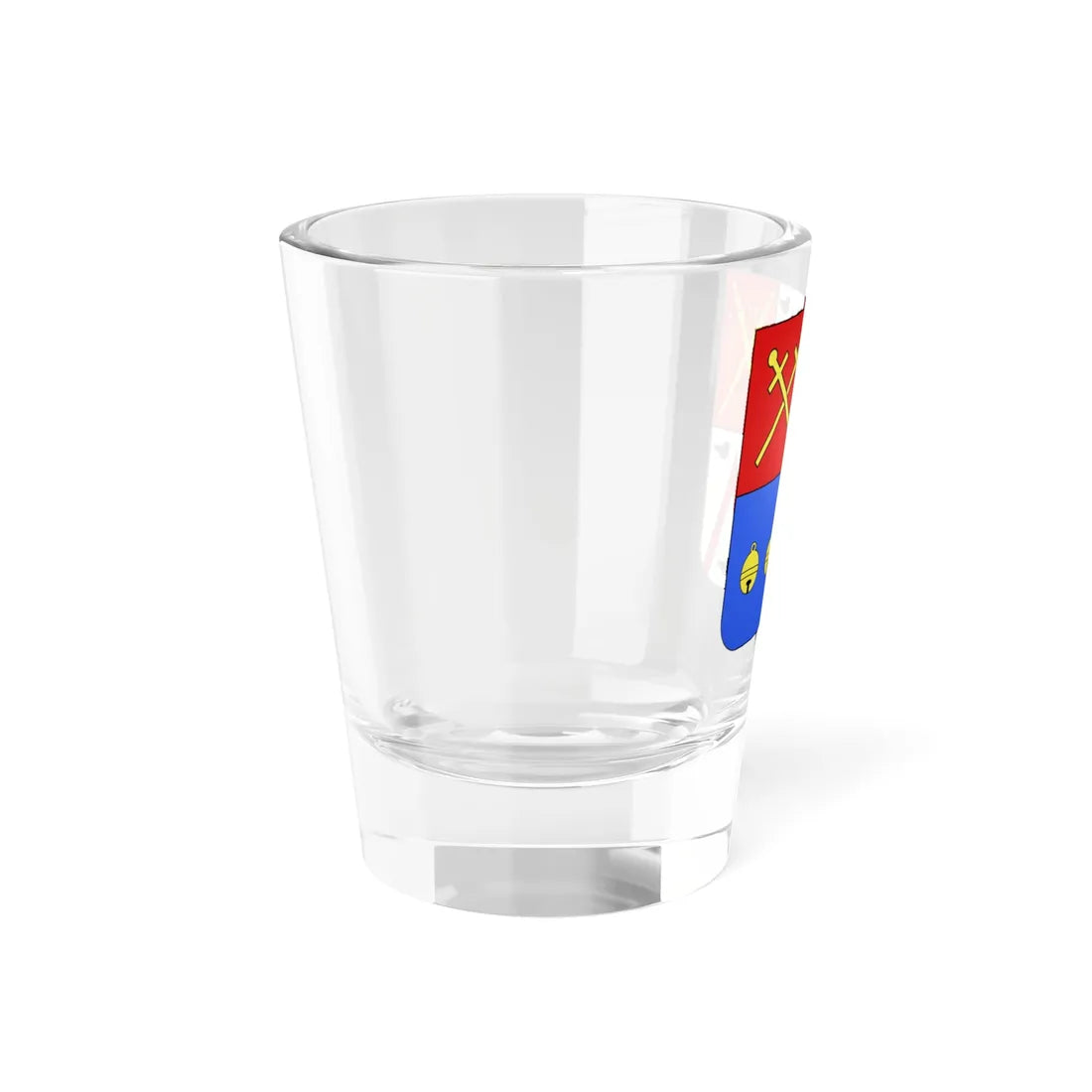 Blason Boechout (Belgium) (Coat of Arms) Shot Glass 1.5oz - Go Mug Yourself