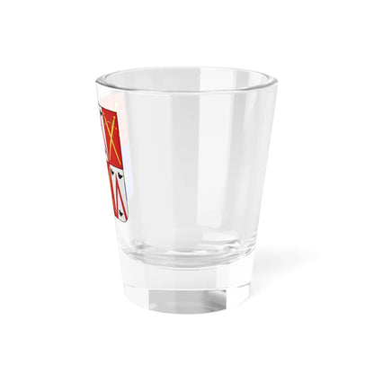 Blason Boechout (Belgium) (Coat of Arms) Shot Glass 1.5oz - Go Mug Yourself