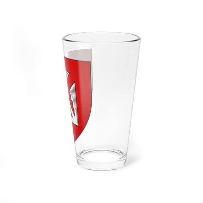 Blason Bogoria selon Gelre (Poland) (Coat of Arms) Pint Glass 16oz - Go Mug Yourself