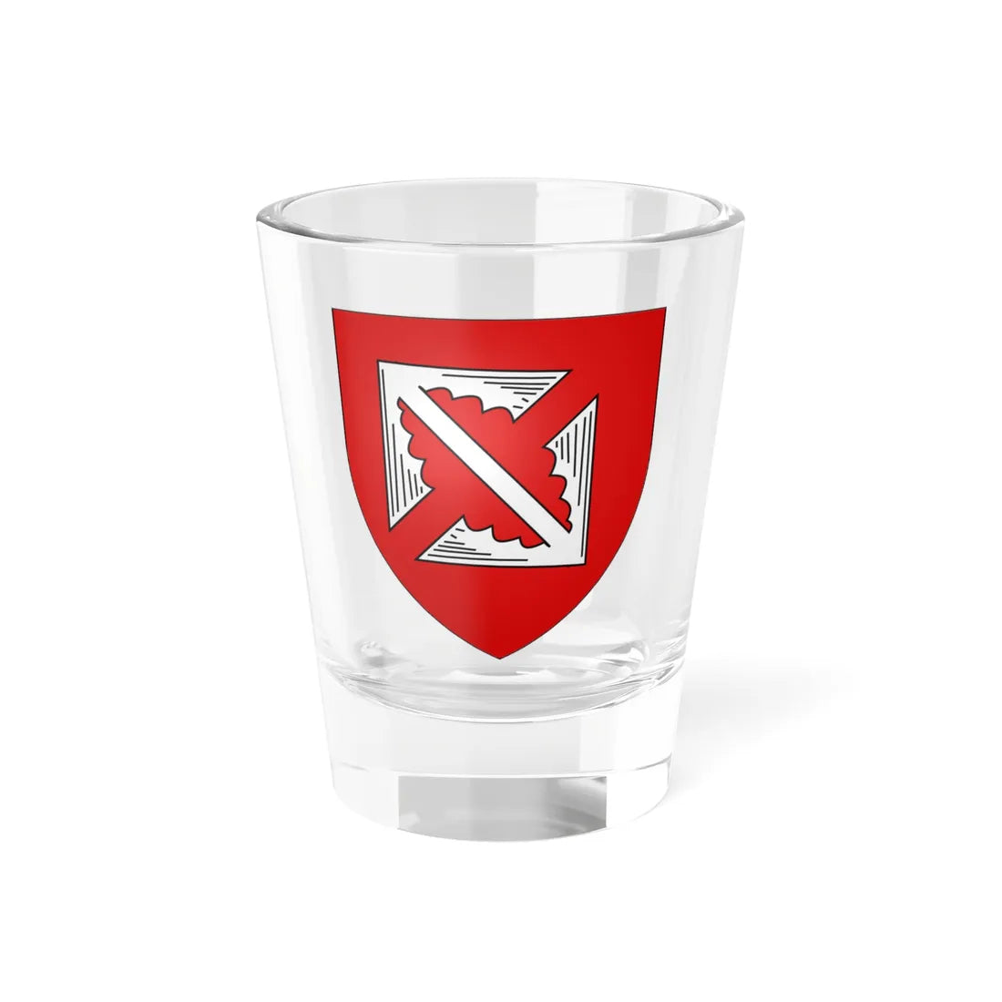 Blason Bogoria selon Gelre (Poland) (Coat of Arms) Shot Glass 1.5oz 1.5oz - Go Mug Yourself