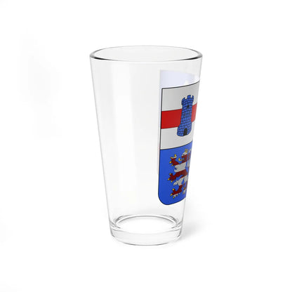 Blason Bornem (Belgium) (Coat of Arms) Pint Glass 16oz - Go Mug Yourself