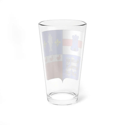 Blason Bornem (Belgium) (Coat of Arms) Pint Glass 16oz - Go Mug Yourself