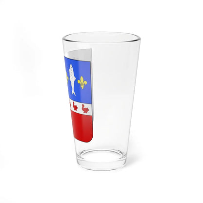 Blason Bornem (Belgium) (Coat of Arms) Pint Glass 16oz - Go Mug Yourself