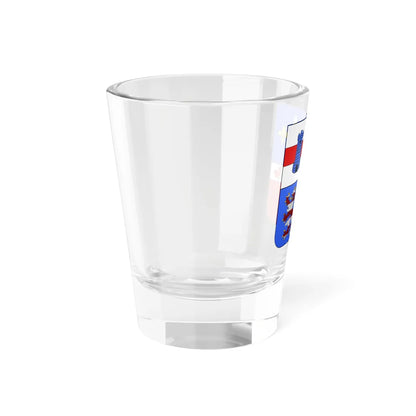Blason Bornem (Belgium) (Coat of Arms) Shot Glass 1.5oz - Go Mug Yourself
