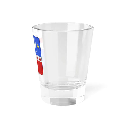 Blason Bornem (Belgium) (Coat of Arms) Shot Glass 1.5oz - Go Mug Yourself
