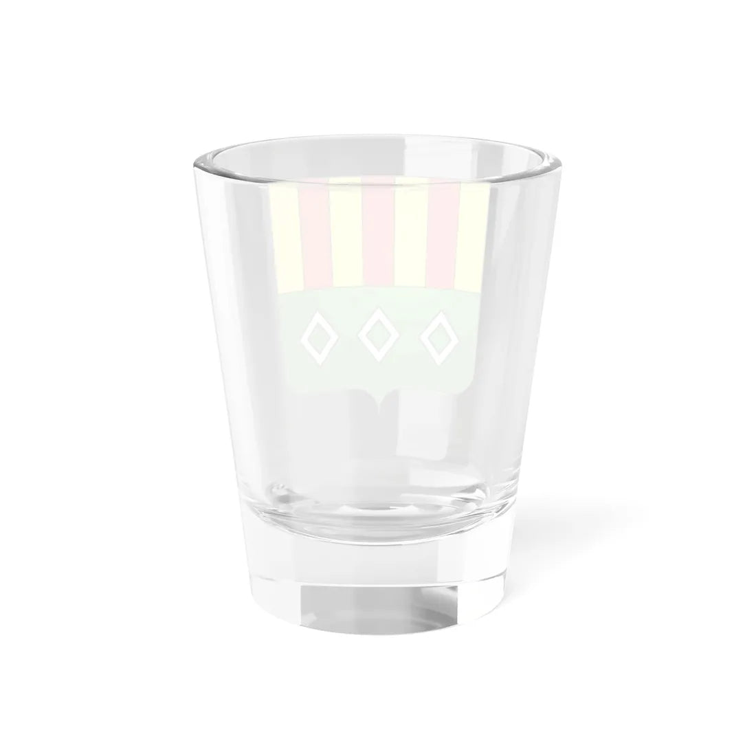 Blason Boutersem 1838 (Belgium) (Coat of Arms) Shot Glass 1.5oz - Go Mug Yourself