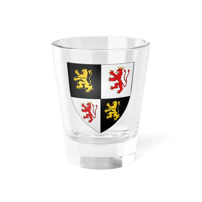 Blason Brabant-Limbourg selon Gelre (Belgium) (Coat of Arms) Shot Glass 1.5oz 1.5oz - Go Mug Yourself