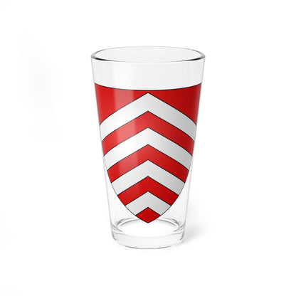 Blason Brakel (Belgium) (Coat of Arms) Pint Glass 16oz 16oz - Go Mug Yourself