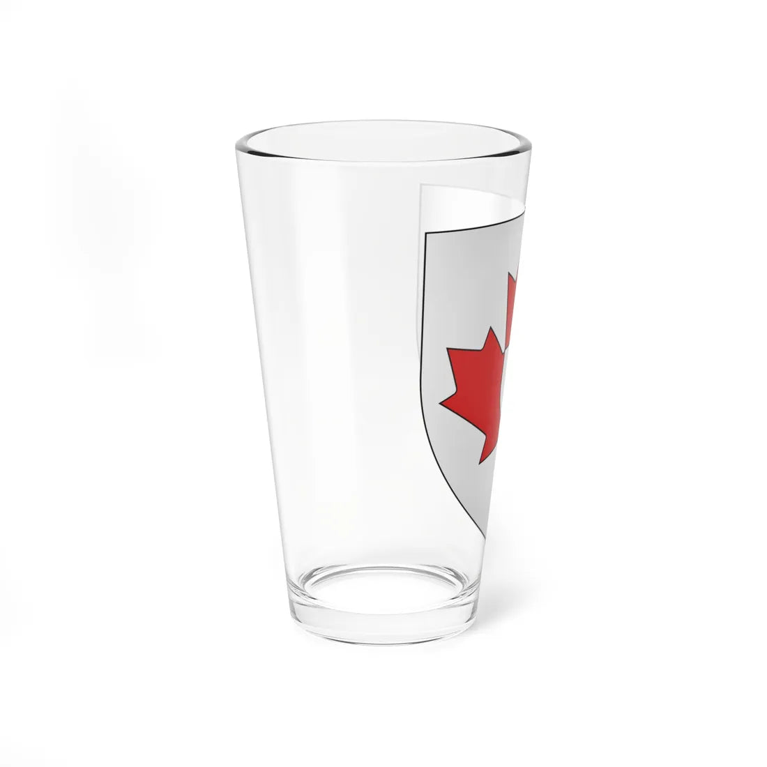 Blason CA Canadian heraldic authority (Canada) (Coat of Arms) Pint Glass 16oz - Go Mug Yourself