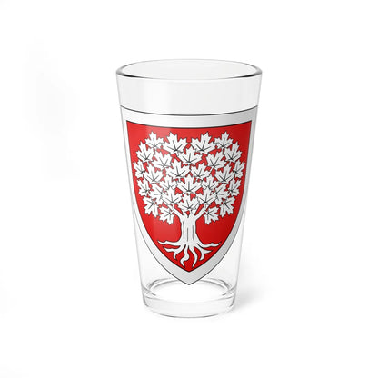Blason CA Deputy Herald Chancellor of Canada (Canada) (Coat of Arms) Pint Glass 16oz 16oz - Go Mug Yourself