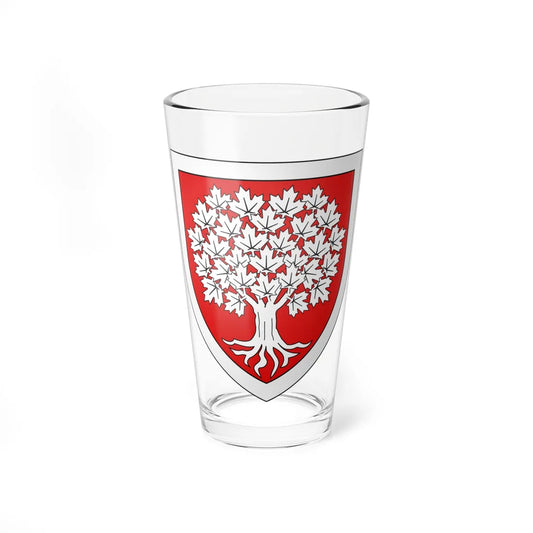 Blason CA Deputy Herald Chancellor of Canada (Canada) (Coat of Arms) Pint Glass 16oz 16oz - Go Mug Yourself