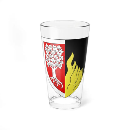 Blason CA Emmanuelle Sajous Deputy Herald Chancellor of Canada (Canada) (Coat of Arms) Pint Glass 16oz 16oz - Go Mug Yourself