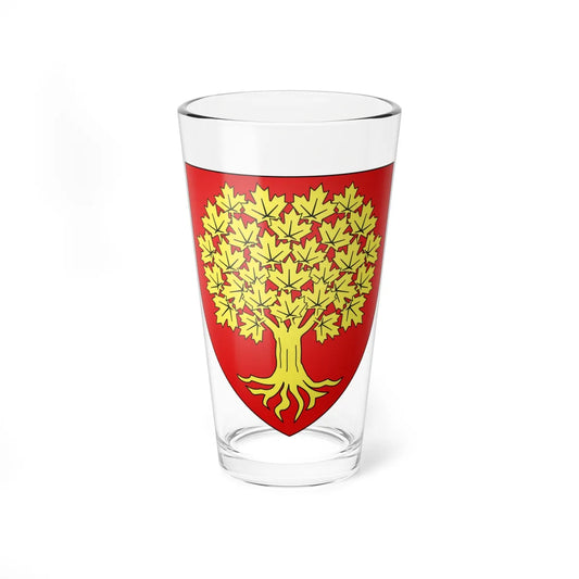 Blason CA Herald Chancellor of Canada (Canada) (Coat of Arms) Pint Glass 16oz 16oz - Go Mug Yourself