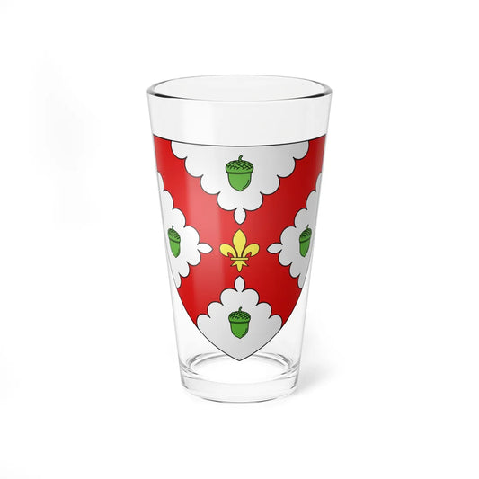 Blason ca ville Acton Vale (Canada) (Coat of Arms) Pint Glass 16oz 16oz - Go Mug Yourself