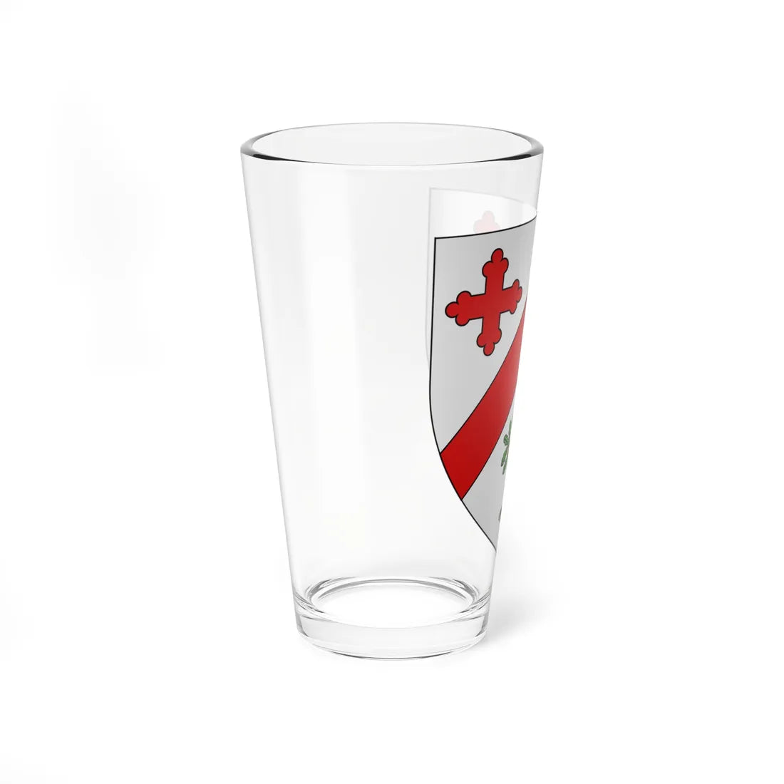 Blason ca ville Saint-Boniface Québec (Canada) (Coat of Arms) Pint Glass 16oz - Go Mug Yourself