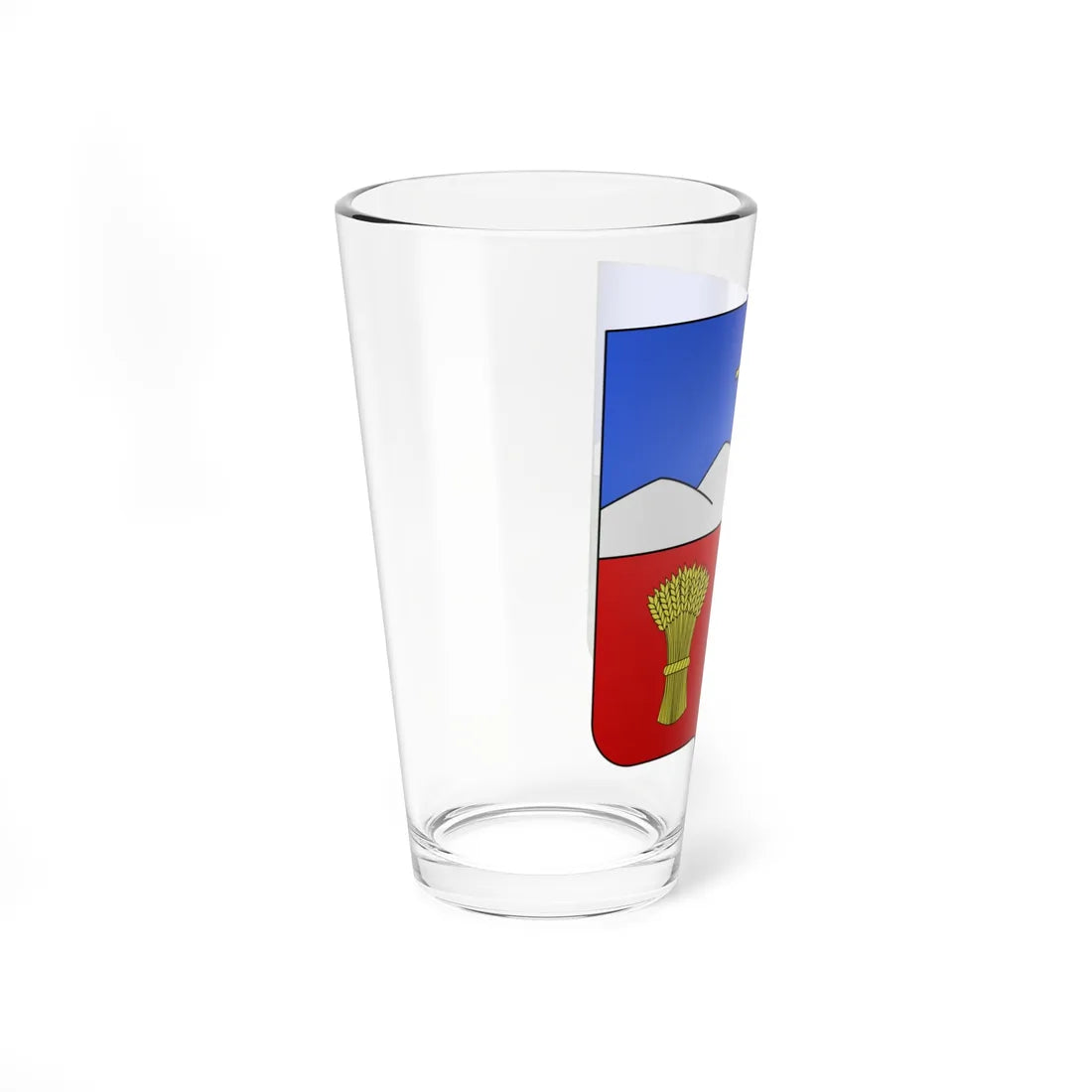 Blason ca ville Saint-Vianney (Canada) (Coat of Arms) Pint Glass 16oz - Go Mug Yourself