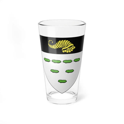 Blason ca ville Sept-Îles Sept-Rivières (Canada) (Coat of Arms) Pint Glass 16oz 16oz - Go Mug Yourself