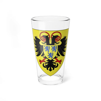 Blason cambrai 2 (France) (Coat of Arms) Pint Glass 16oz 16oz - Go Mug Yourself